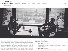 Tablet Screenshot of duoteres.com